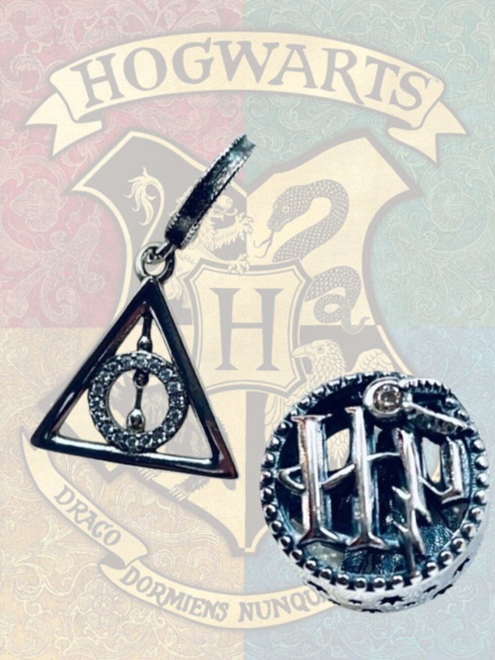 ✨ NWOT Deathly Hallows Charm & Harry Potter Symbol Charm ✨